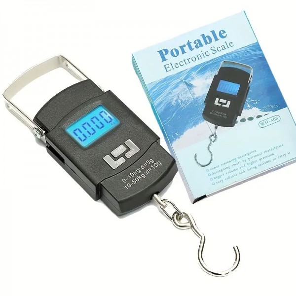 1 PC Electronic Portable Scale Luggage Scale 50KG ...