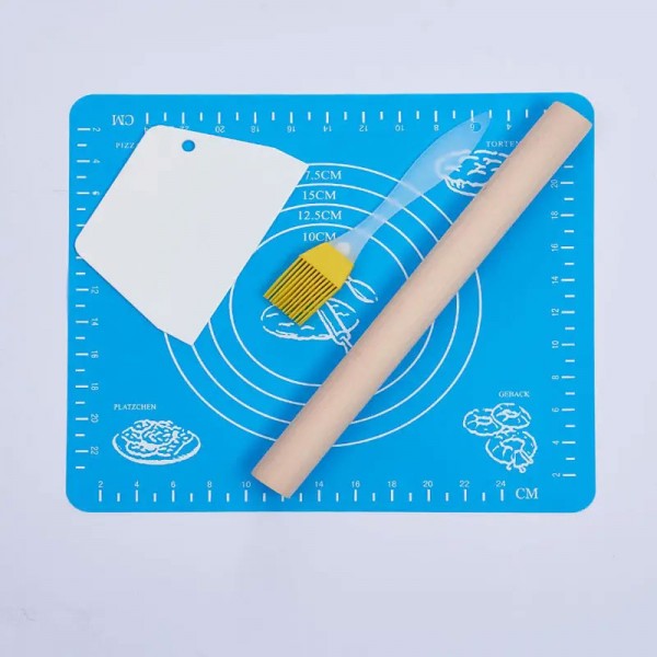 1 Sheet, Silicone Pastry Mat, Extra Thick Non Stic...