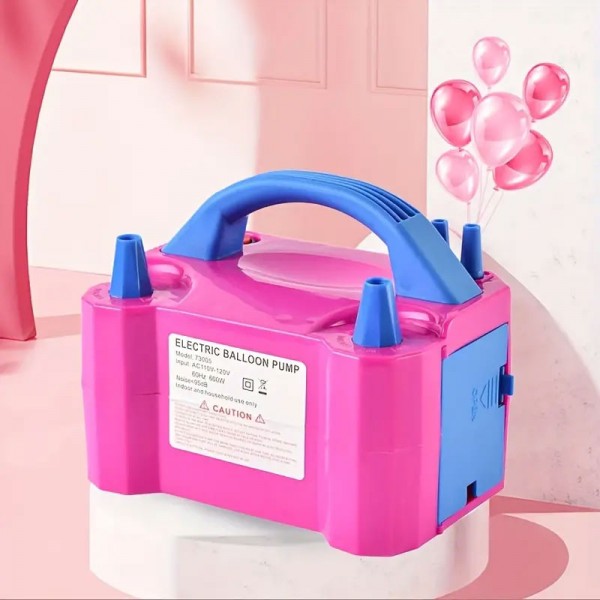 1pc, Electric Balloon Pump, Quick Inflation Dual N...