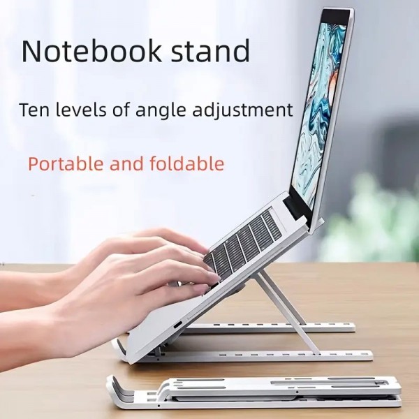 Laptop Stand Single-fork Folding Lift Cooling Base...