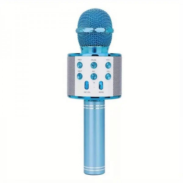Professional Portable BT Wireless Karaoke Microphone Speaker For Home KTV Handheld Microphone For Computer Laptop