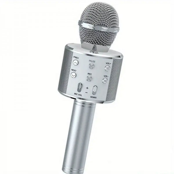 Professional Portable BT Wireless Karaoke Microphone Speaker For Home KTV Handheld Microphone For Computer Laptop