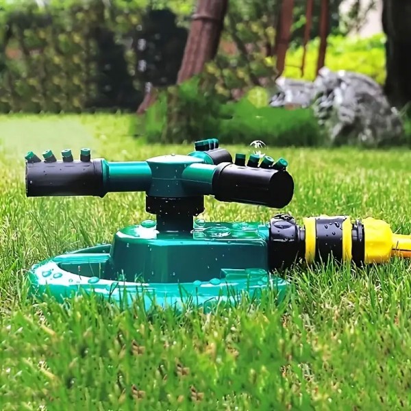 1pc 360 Degree Sprinkler For Yard, Rotating Lawn S...