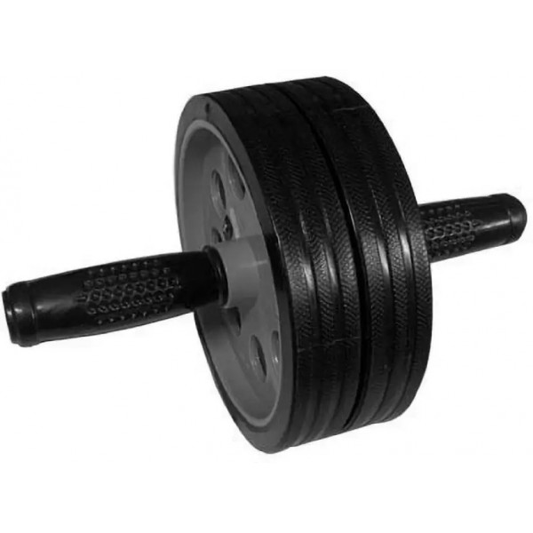 INSTAFIT Double Wheel Roller Ab Exerciser  (Grey