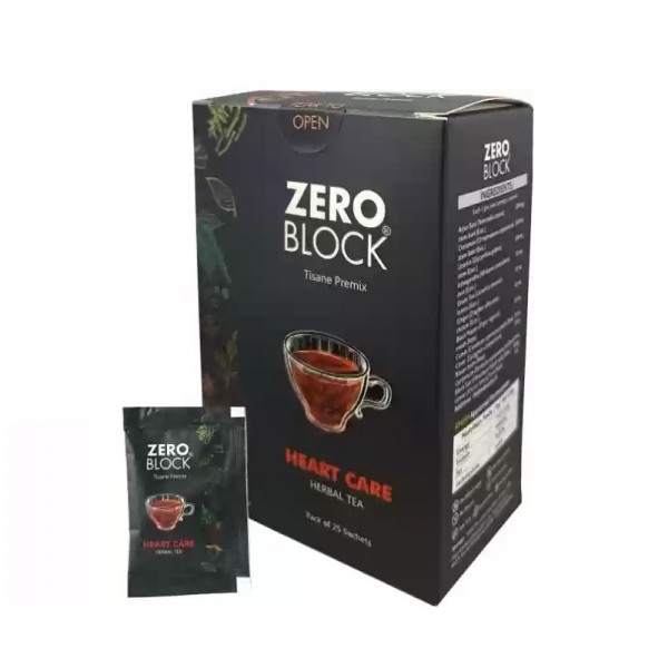 ZERO BLOCK Tisane Premix Heart Care Herbal Tea