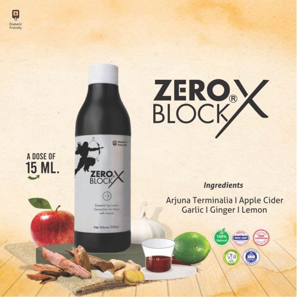  ZERO BLOCK X  Syrup - For Heart and Cholesterol Care