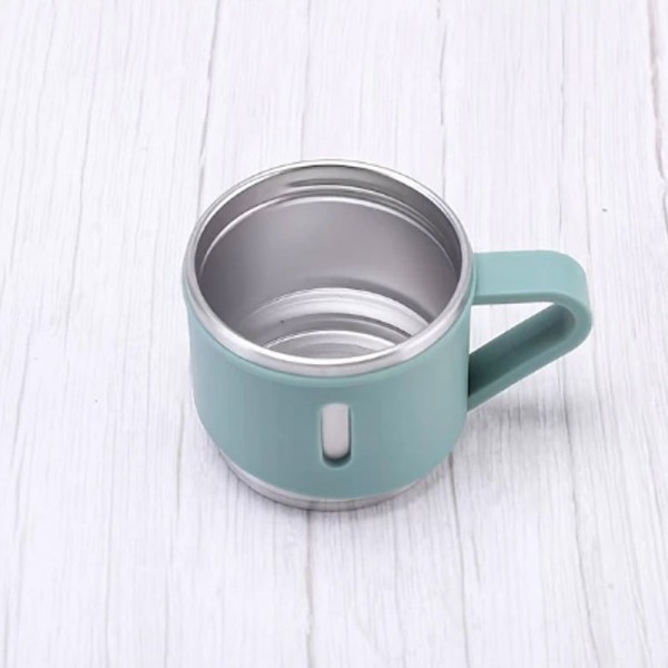 1pc Stainless Steel Thermal Mug Gift Set, Stainless Steel Tea Mug, Double Wall Stainless Steel Water Tumbler For Car
